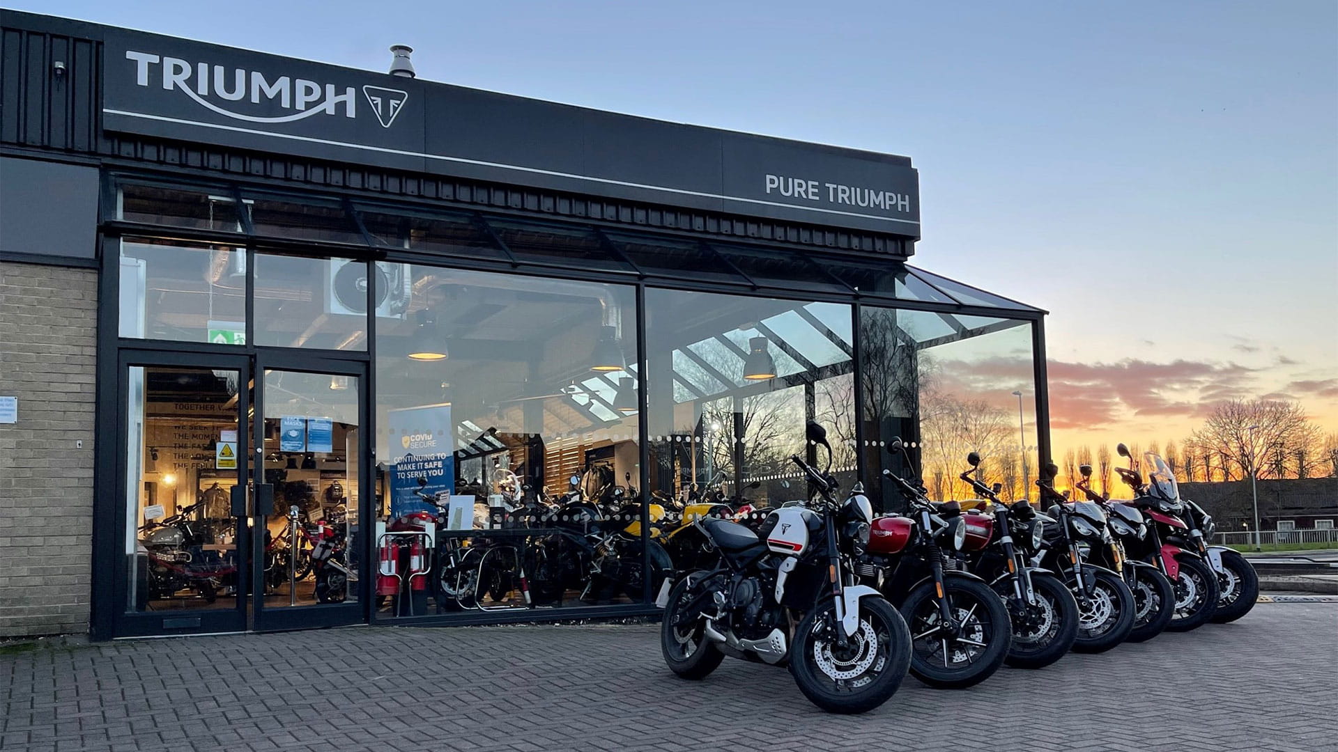 Triumph motorcycles store near me